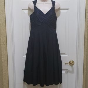 Jones New York Women's Size 8 Blue Cocktail Dress